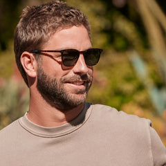 Emerson Black Handcrafted Sunglasses