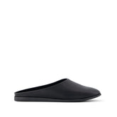 Womens Amelia Mule Black Faux Leather