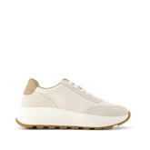 Womens TRVL Lite Wedge Sneaker Water Repellent Light Sand Vintage Twill