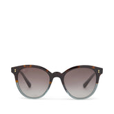 Aaryn Tortoise Ocean Grey Fade Handcrafted Sunglasses