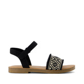 Remi Ankle Strap Kids Sandal Black Diamond Global Strap