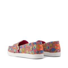 Alpargata Classic Kids Shoe Fuchsia Birds of Paradise Print