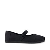 Womens Alpargata Mary Jane Black Canvas