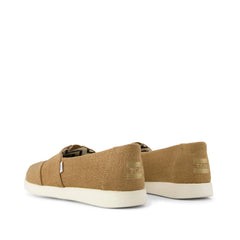 Womens Alpargata Plus Toffee Heritage Canvas