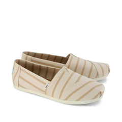 Womens Alpargata Classic Natural Riviera Stripe