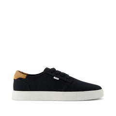 Carlo 2.0 Black Legacy Canvas Lace Up Sneaker