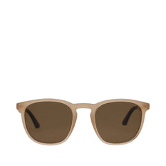 Silas Shiny Oatmilk Traveler Sunglasses