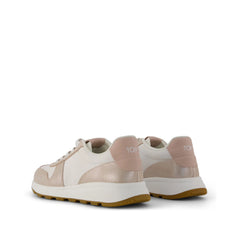 Womens TRVL LITE Retro Runner Sneaker Water Repellent Champagne Shimmer