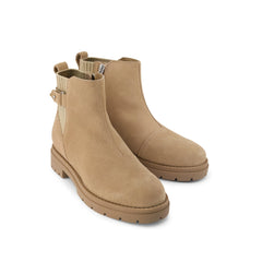 Womens Astrid Boot Water Repellent Taupe Suede