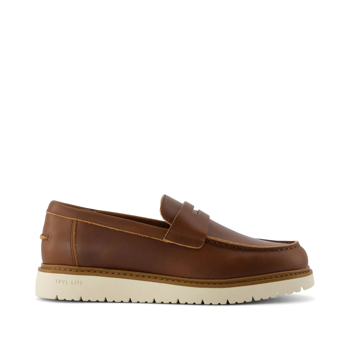 Navi TRVL LITE Havana Loafer Walnut Leather