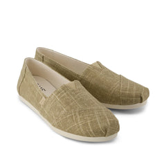 Womens Alpargata Classic Gold Shimmer Crosshatch