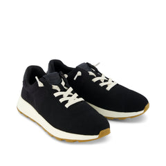 Womens TRVL LITE Cabrillo Sneaker Water Repellent Black Canvas Mesh